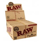 RAW Connoisseur King Size Papers and Tips included