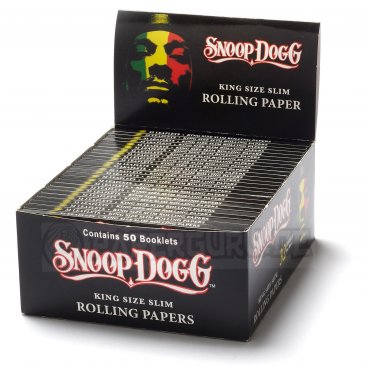 Snoop Dogg Rolling Papers King Size slim, 1 box (50 booklets) = 1 unit