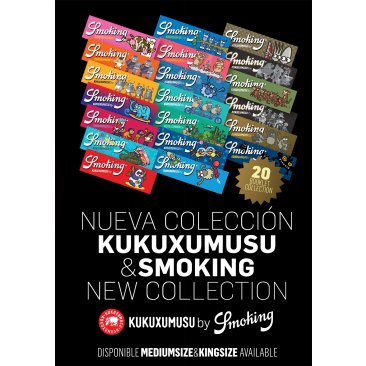 Smoking Kukuxumusu 1 1/4 Medium Size Rolling Papers