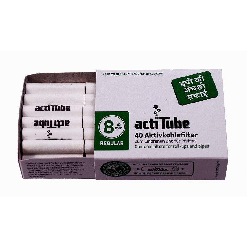 actiTube Activated Charcoal Filters 10-Pack