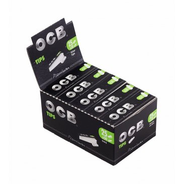 OCB Filter Tips perforated Slim Filtertips 25er Box, 1 box (25 booklets) = 1 unit