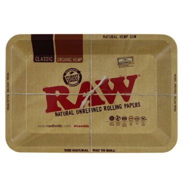 RAW Mini Tray Rolling Tray Metal18x12,5cm, 1 tray = 1 unit