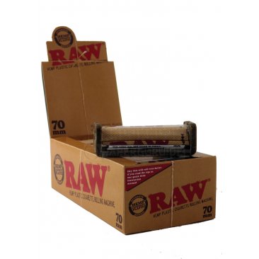 RAW cigarette rolling machine 70 mm ecoplastic 12er box, 1 display (12 pieces) = 1 unit
