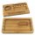 RAW Rolling Tray Bamboo Magnetic Closure 22 x 23,5 x 2 cm, 1 tray = 1 unit