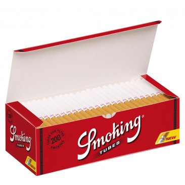 Smoking Cigarette Tubes Standard Filter 200 Tubes per Box, 5 boxes = 1 unit