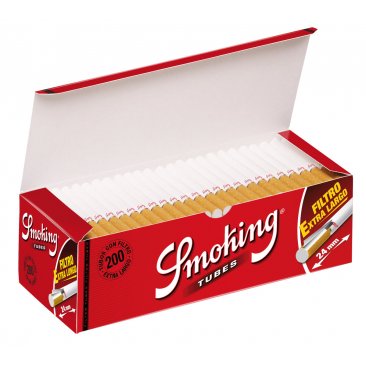 Smoking Zigarettenhülsen Extra langer Filter 200er Box, 5 Boxen = 1 VE
