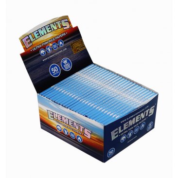 Elements King Size Wide ultra thin Papers, 1 box = 1 unit