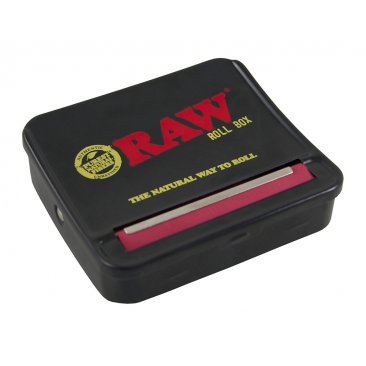 RAW Automatic Rolling Box 70mm Metal, 1 display (6 pieces) = 1 unit