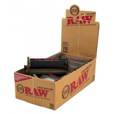 RAW 2-Way Rolling Machine Regular 70mm Adjustable Slim and Regular, 1 display (12 pieces) = 1 unit