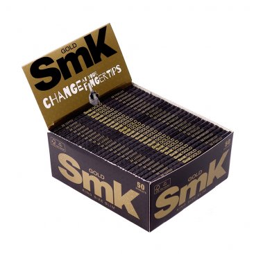 Smoking SMK Slim King Size Papers aus Reis, 1 Box (50 Heftchen) = 1 VE