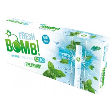 Fresh Bomb Filterhülsen Spearmint Aroma Klickkapsel, 5 Boxen = 1 VE