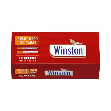 Winston Filter Tubes Extra 25mm long Filter, 4 boxes = 1 unit