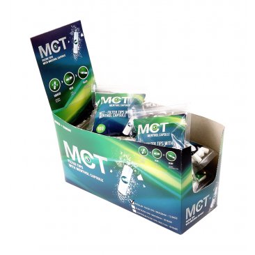 MCT Regular Click Filters 8mm Menthol Capsule, 1 display (12 bags) = 1 unit