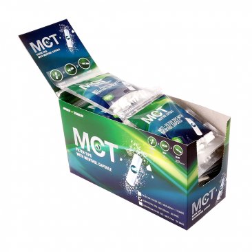 MCT Slim Klickfilter 6mm Mentholkapsel, 1 Display (20 Beutel) = 1 VE