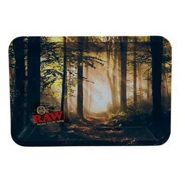 RAW Smokey Forest MINI Tray made of metal, forest-theme, 1 tray = 1 unit