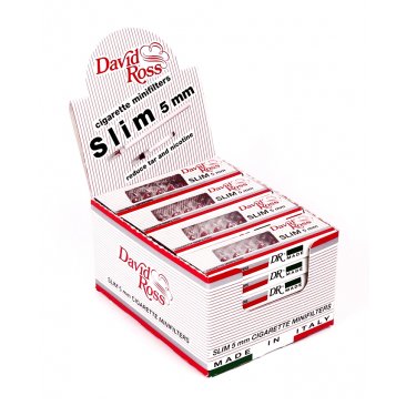David Ross SLIM Microfilter, 5 mm diameter, 1 Box (24 Packages) = 1 Unit