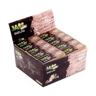 JASS Brown Filtertips Natural Edition, perforated, Size L, 1 box (50 booklets) = 1 unit