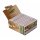 RIZLA Bamboo Kombi Paket, King Size Papers Bambusfasern + Tips, 1 Box (24 Heftchen) = 1 VE