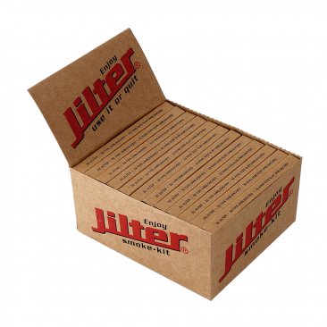 Jilter Smoke-Kit, 32 King Size Slim Papers, Tips und Filter pro Heftchen, 1 Box (12 Heftchen) = 1 VE