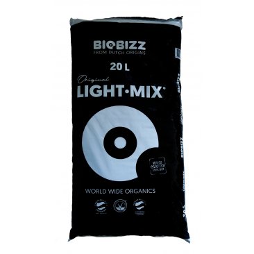 Biobizz Light Mix 20 L, Basissubstrat für Setzlinge und junge Pflanzen (1 Stück = 1 VE)