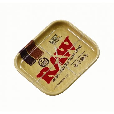RAW Miniature Rolling Tray, dekorativer RAW-Magnet in Roll-Unterlagen-Optik, 10 Stück = 1 VE