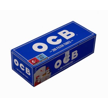 OCB Filter Tubes, 200 standard tubes per box, practical removal, 5 boxes = 1 unit