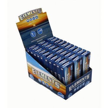 Elements Cones 1 1/4 Size, Medium Cones made of ultra-thin paper, 1 box (30 packages) = 1 unit