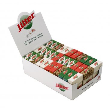 Jilter Rolling Filter, biodegradable, Add-on for Filtertips, 1 box (33 packages) = 1 unit